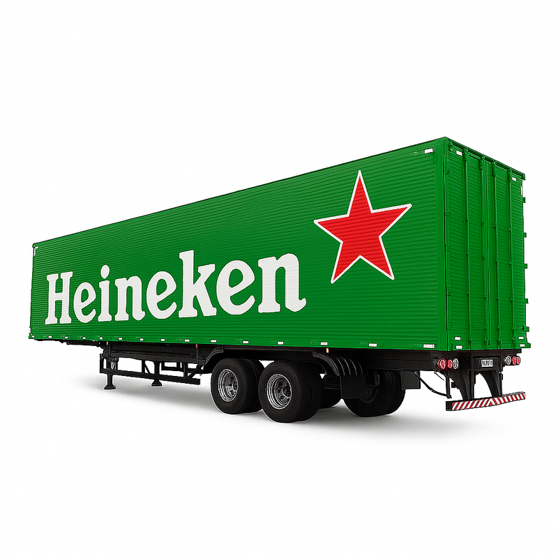 Caminhão Scania S540 6X4 Miniatura Realista de Controle Remoto + Carreta de Brinde