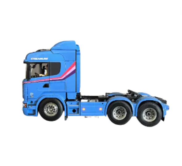 Caminhão Scania S540 6X4 Miniatura Realista de Controle Remoto + Carreta de Brinde