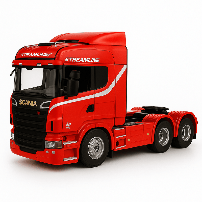 Caminhão Scania S540 6X4 Miniatura Realista de Controle Remoto + Carreta de Brinde - Dorian Bravelli Brasil