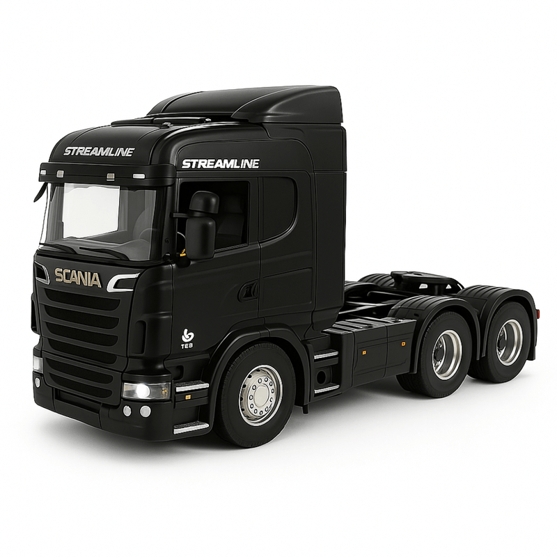 Caminhão Scania S540 6X4 Miniatura Realista de Controle Remoto + Carreta de Brinde - Dorian Bravelli Brasil