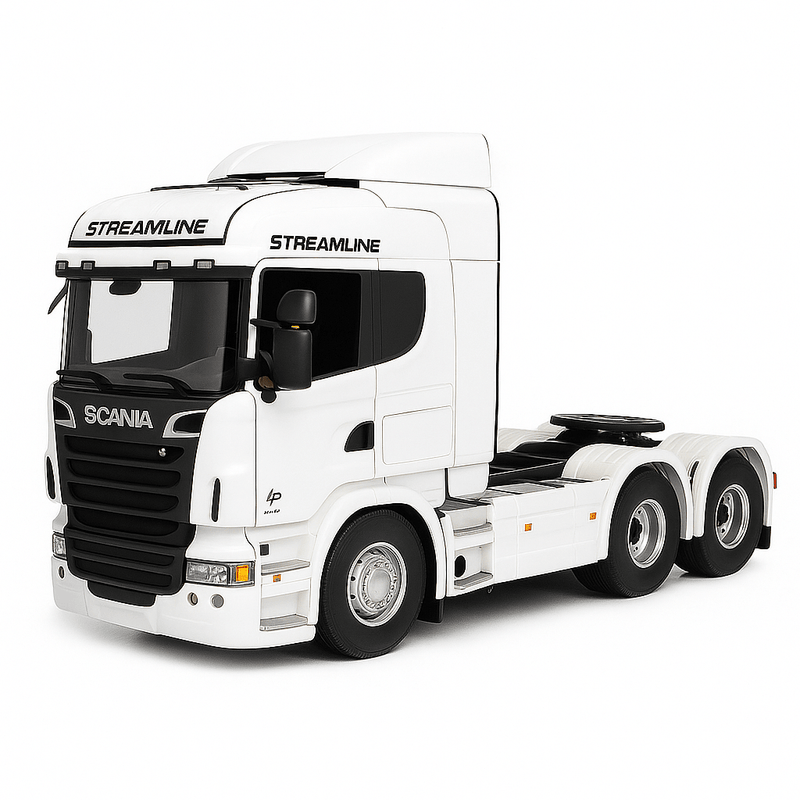 Caminhão Scania S540 6X4 Miniatura Realista de Controle Remoto + Carreta de Brinde - Dorian Bravelli Brasil